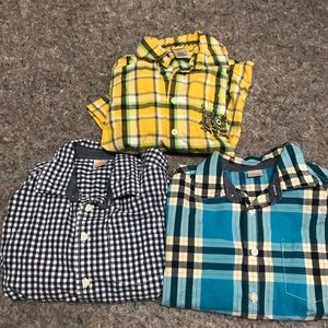 Boy’s Lot of Gymboree Button Down Shirts (Sz7/8)